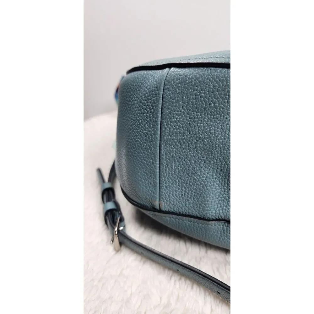 Authentic Coach Chelsea Hobo 32 | Cloud Blue Pebbled Leather | Style F58036